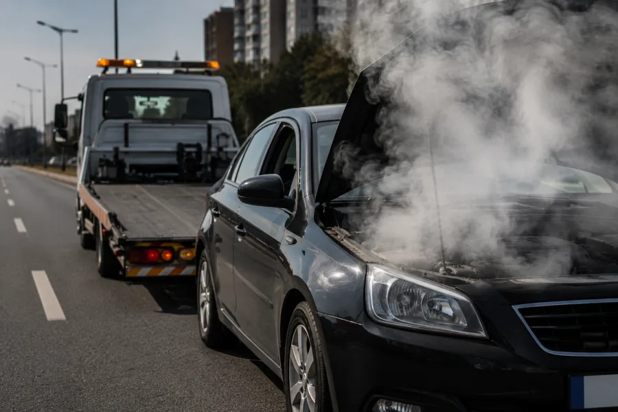 Probleme la motor inainte de munte? Suna la tractari auto Bucuresti